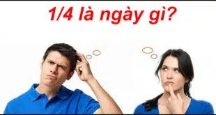 1 thang 4 la ngay gi