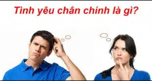 tinh yeu chan chinh la gi
