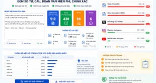 Công Cụ Đếm Ký Tự Online – Đếm Số Từ Trong Đoạn Văn Nhanh Và Chính Xác